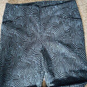 Chico Perfect Stretch Pants in Animal Print - Size 3